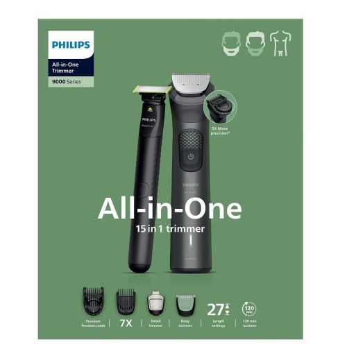 SHAVER ALL IN ONE  MG9531/15 15 ΣΕ 1 & ΞΥΡΙΣΤΙΚΗ ONE BLADE ΠΡΟΣ & ΣΩΜΑ